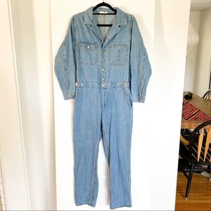 Denim Jumpsuit - Perfect For Fall!
